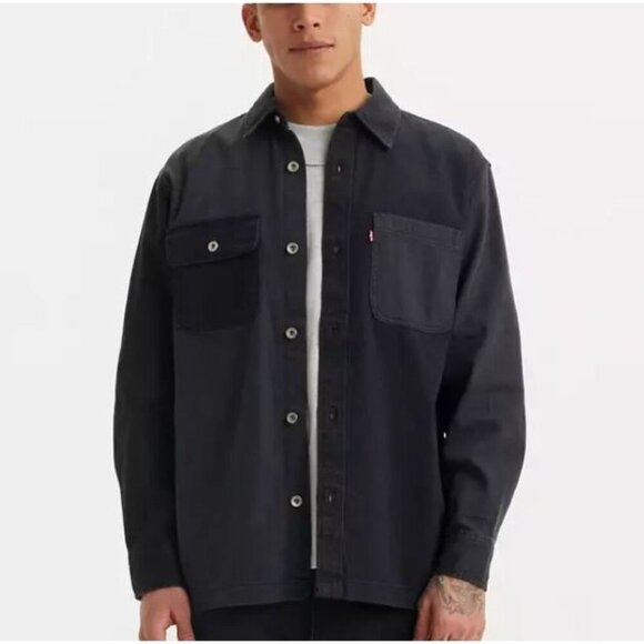 Levi's Good Good Things Shacket Men Size XXL NWT Long Sleeve Full Button Up - Picture 1 of 15